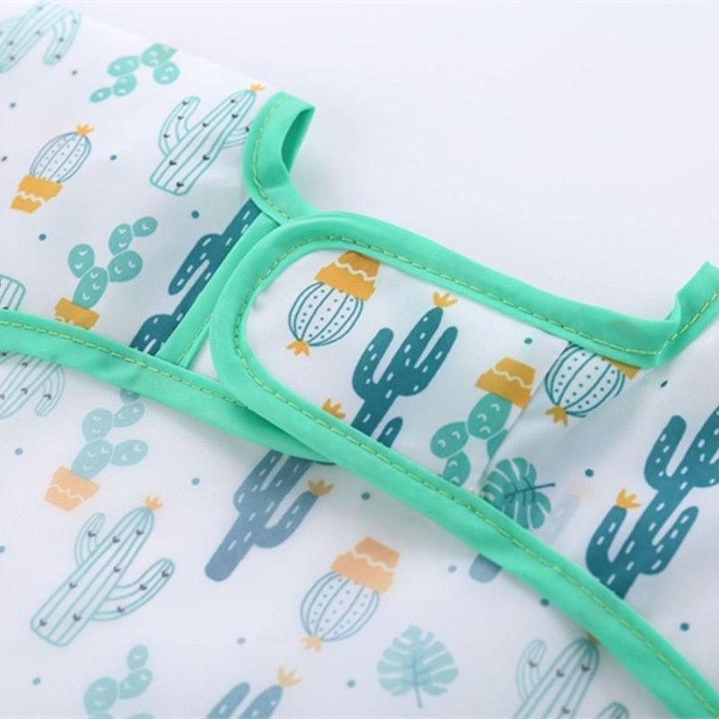 Avental de manga comprida para bebês - Club Mimos